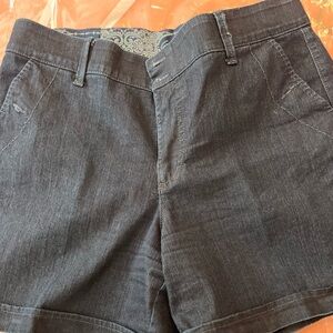 Gloria Vanderbilt Dark Blue Jean Shorts